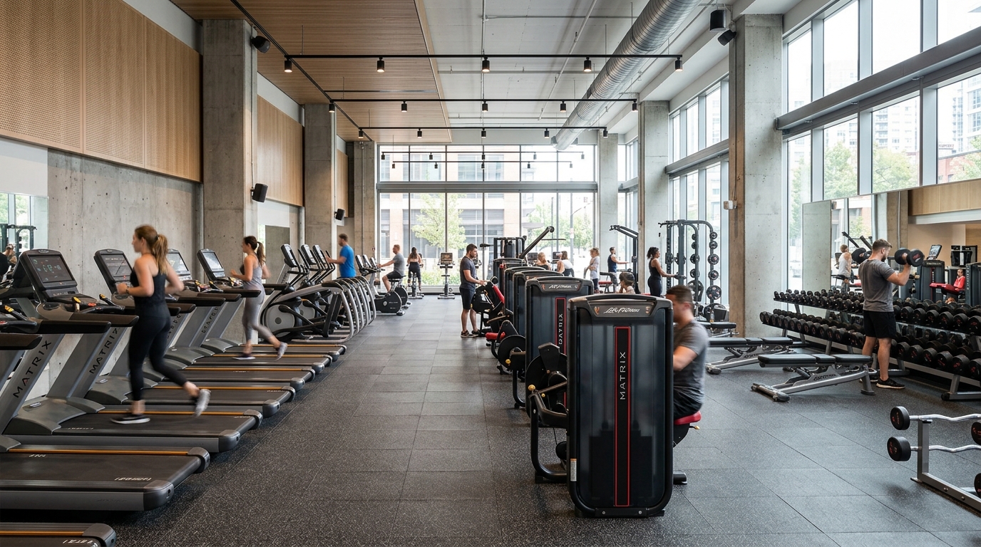 Commercial Cardio Equipment, Strength Machines & Free Weights