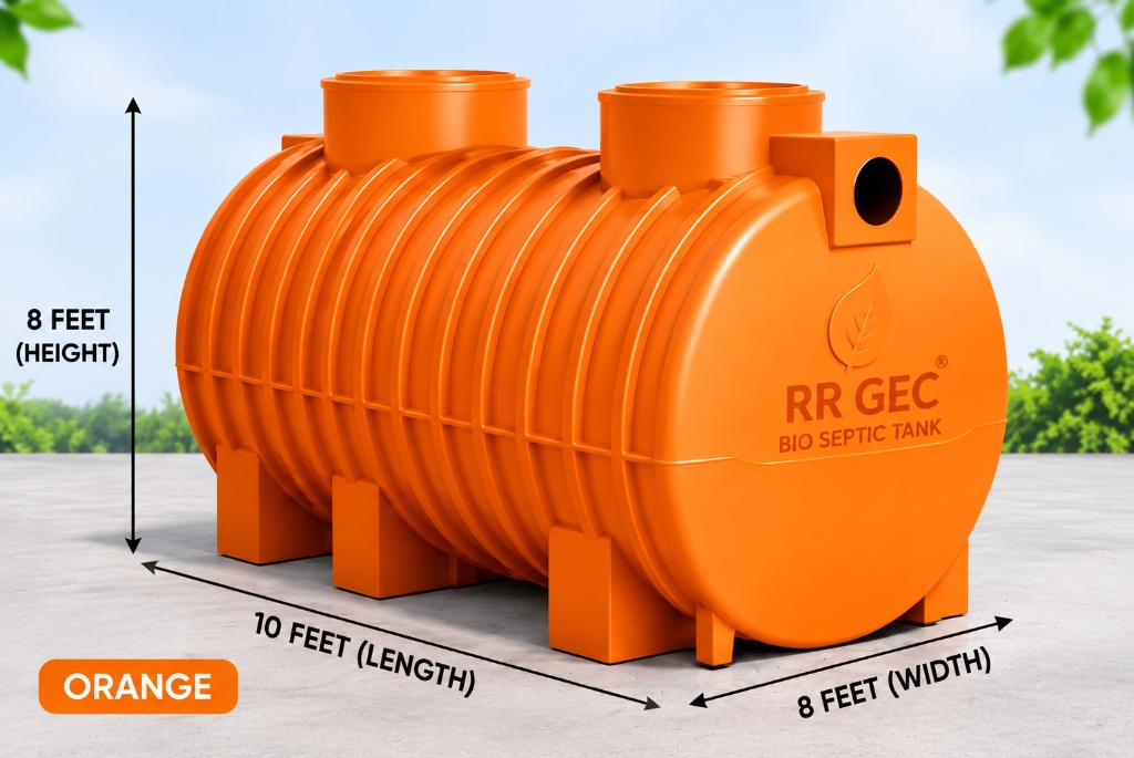 RR GEC® Bio Septic Tank (Industrial Orange)